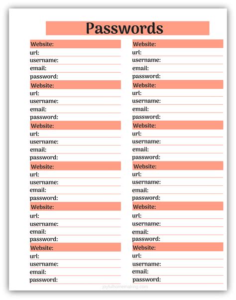 Free Passwords .